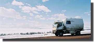 Snow in Wyoming