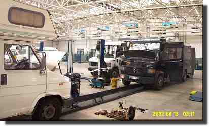Womble, K-Nine and Kon-Tike are serviced.