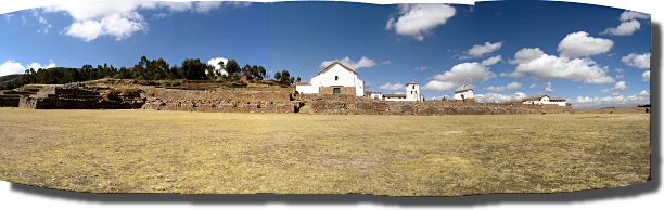 Inca terraces at Chinchero.