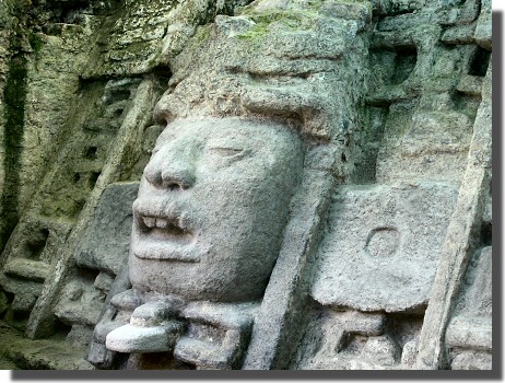 Mask Temple at Lamanai