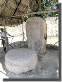Altar as used to sacrifice cross eyed virgins!