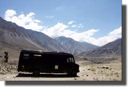 K-Nine with Nanga Parbat in the background.
