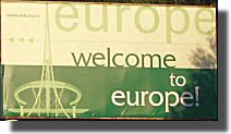 Europe sign.